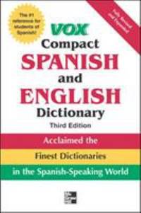 image of Vox Compact Spanish and English Dictionary, 3rd Edition
