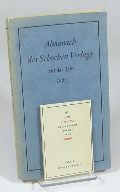 Almanach des Schocken Verlags auf das Jahr 5695.