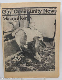 cover of GCN: Gay Community News; the gay weekly; vol. 7, #47, June 21, 1980; Maurice Kenny; Gay Native American Poet