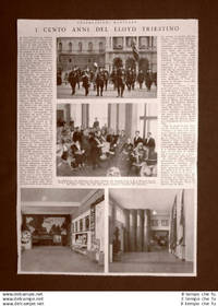 Per i 100 anni del Lloyd Triestino di navigazione nel 1936 Duca di Genova Benni
