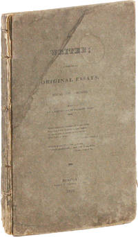 The Writer; A Series of Original Essays, Moral and Amusing