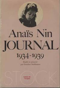 Journal 1934-1939 by Anais Nin - 1970