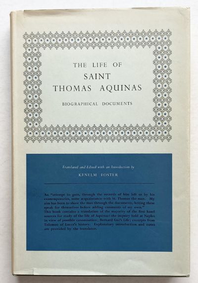 The Life of Saint Thomas Aquinas.