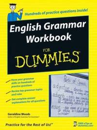 English Grammar Workbook for Dummies