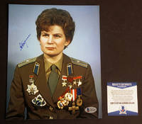 Valentina Tereshkova Signed & Certified 8x10 Color Photo