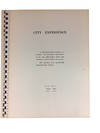 View Image 2 of 4 for City Experience. A Collection of Observations, Reactions, and Personal Experiences in the City, with... Inventory #86674