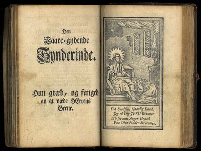Siælens Sang-Offer, Indeholdende Endeel Gudelige Psalmer Tillige med Morgen- og Aften-Sukke Til hver Dag i Ugen, Samt hendes Andægtige Taare-Offer For Bodfærdige Syndere. (photo 3)