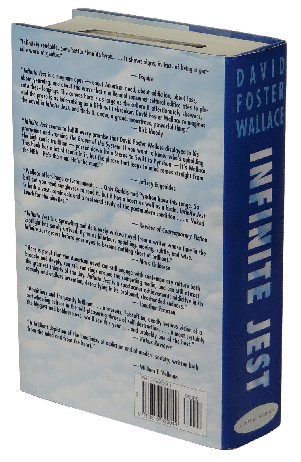 Infinite Jest by David Foster Wallace Hardcover First Edition