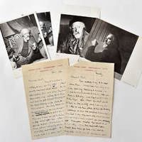 Two autograph letters signed, from Augustus John to Cecil Beaton