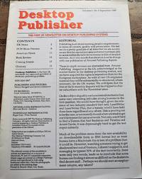 image of Desktop Publisher volume 2 no.9 September 1987