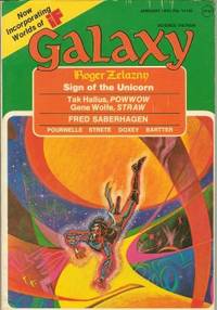 GALAXY Science Fiction: January, Jan. 1975 ("Sign of The Unicorn"; "Love Conquers All")