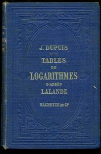 Tables de logarithmes a cinq dÃ©cimales