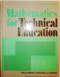 Mathematics For Technical Education