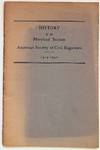 History of the Maryland Section American Society of Civil Engineers 1914-1950