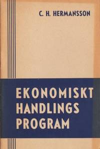 Ekonomiskt handlingsprogram. Tal på Sveriges…