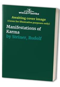 Manifestations of Karma by Steiner, Rudolf