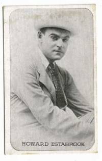 image of A Vintage Kromo Gravure Photographic Trading Card of the Rounded Borders Type of Screen Writer and Actor, Howard Estabrook