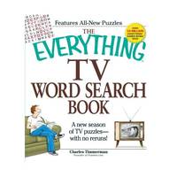 The Everything TV Word Search Book: A New Season of TV Puzzles - With No Reruns!