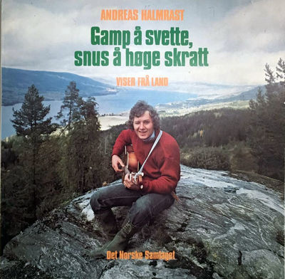 Gamp å svette, snus å høge skratt. Viser frå Land