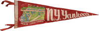 Original pennant for the New York Yankees, circa 1940s