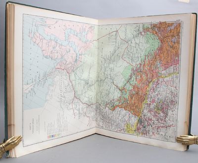 Aziatskaya Rossiya Atlas. (Atlas Asiatic Russia). Folio atlas and the third text volume (of total three text volumes). (photo 3)