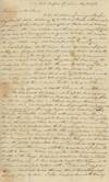 View Image 1 of 2 for 1793 Letter from Rev. Isaac Robbins to His Parents Concerning Smallpox, Attacks by Indigenous People... Inventory #List2998