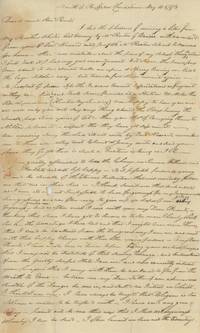 1793 Letter from Rev. Isaac Robbins to His Parents Concerning Smallpox, Attacks by Indigenous Peoples, and Sin