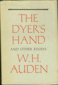 image of The Dyer's Hand And Other Essays