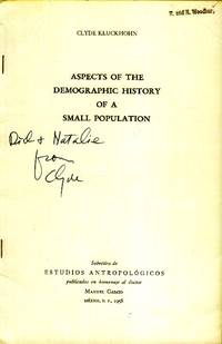 image of Aspects of the Demographic History of a Small Population