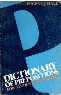 image of Dictionary of Prepositions for students of English