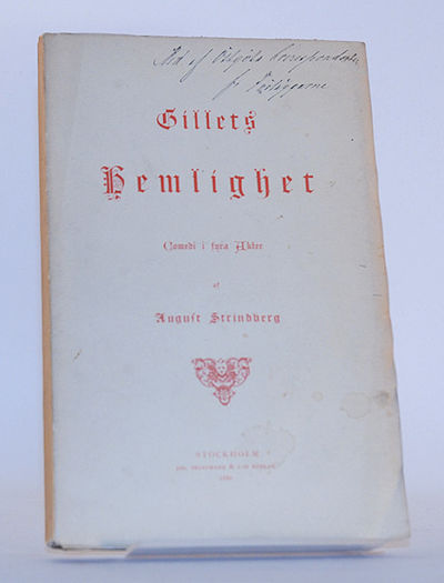 Gillets hemlighet. Comedi i fyra Akter.