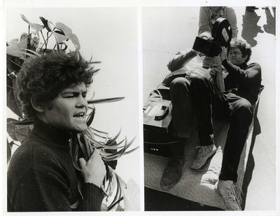 THE MONKEES (ca. 1966, 1968) Set of 2 TV photos