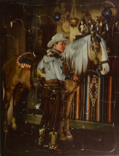 Jigsaw puzzle depicting Roy Rogers