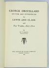View Image 2 of 2 for George Drouillard: Hunter and Explorer for Lewis and Clark and Fur Trader, 1807-1810 Inventory #10215