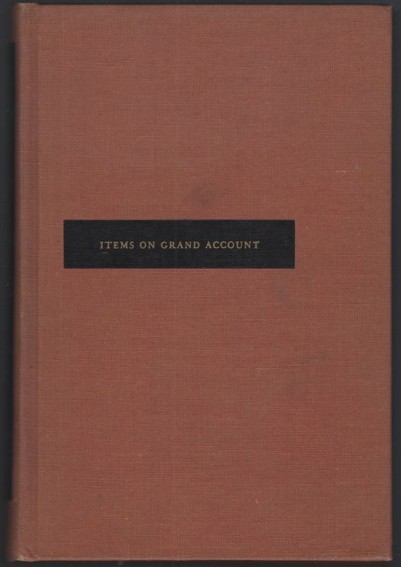 LINDEN ON THE SAUGUS BRANCH Items on Grand Account