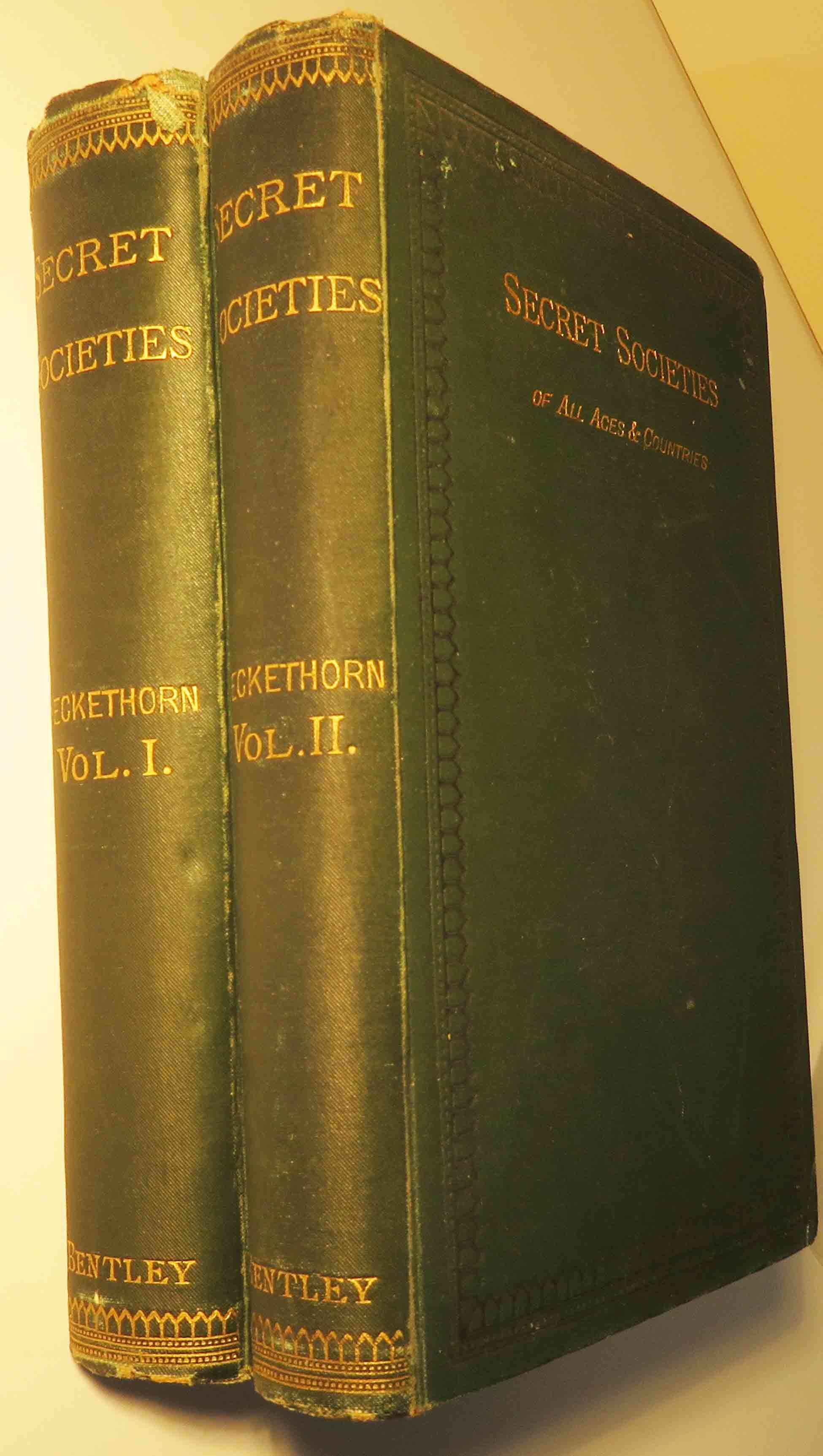 The Secret Societies of All Ages and Countries by HECKETHORN