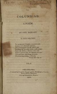 THE COLUMBIAD: A POEM. IN TWO VOLUMES. VOLUME I & II. (TWO VOLUMES)