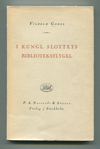 I kungl. slottets biblioteksflygel. Till här…