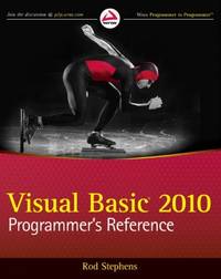 Visual Basic 2010 Programmer?s Reference