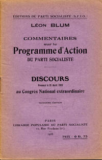 Commentaires sur le Programme d´Action du Parti…
