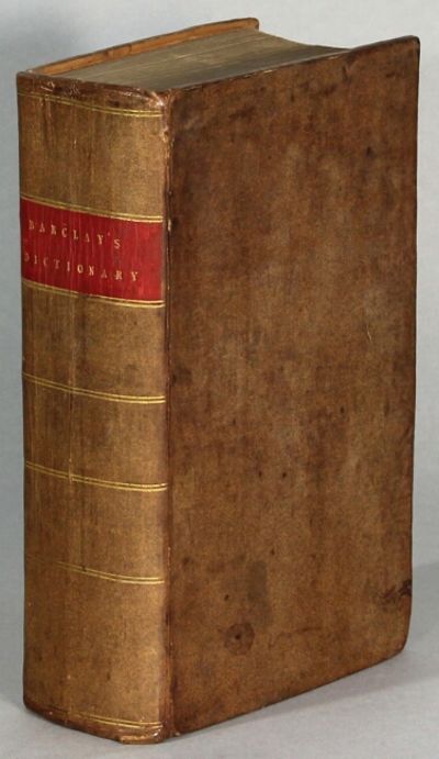 London: printed for G. G. & J. Robinson , 1799. 8vo, pp. xlvii, ; lexicon in double column; contempo...