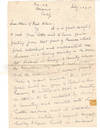 Marzilian and Other Poems ( with 2 Page ALS)