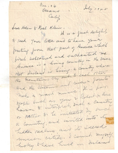 Marzilian and Other Poems ( with 2 Page ALS)