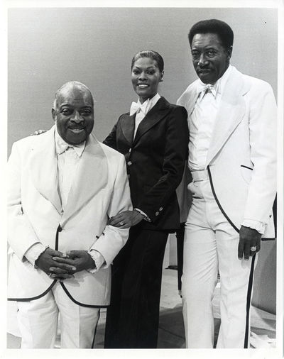 COUNT BASIE, DIONNE WARWICK, JOE WILLIAMS (1976) TV photo