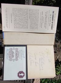 The Conquest Of Everest -- SIGNED By Ed Hillary, Charles Evans, George Lowe + Insert Signed By TENZING &amp; By HUNT by Hunt, John & Sir Edmund Hillary - 1954