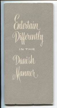 cover of Entertain Differently in the Danish Manner. (Cherry Herring Liqueur Promotional)