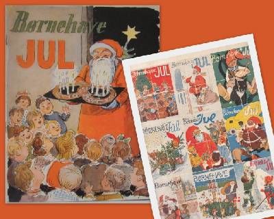 Børnehave Jul. 1948.  Omslag af Jensenius.