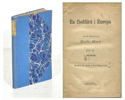 En flodfärd i Europa med kanoten Rob Roy.…