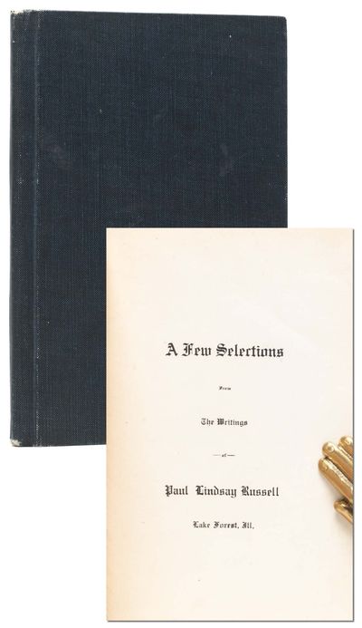 A Few Selections from the Writings of Paul Lindsay Russell