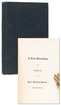 A Few Selections from the Writings of Paul Lindsay Russell